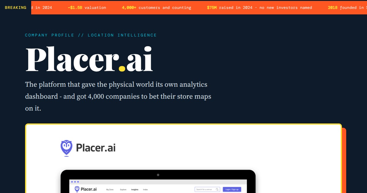 Placer.ai - Location Intelligence for the Physical World