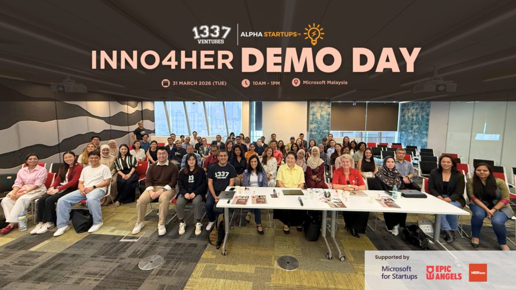 Founders, partners and attendees at INNO4HER Demo Day on 31 March 2026