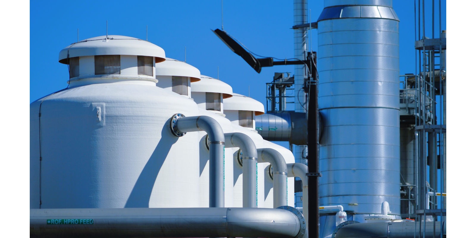 Industrial infrastructure pictured in TeamViewer’s Carollo Engineers customer story