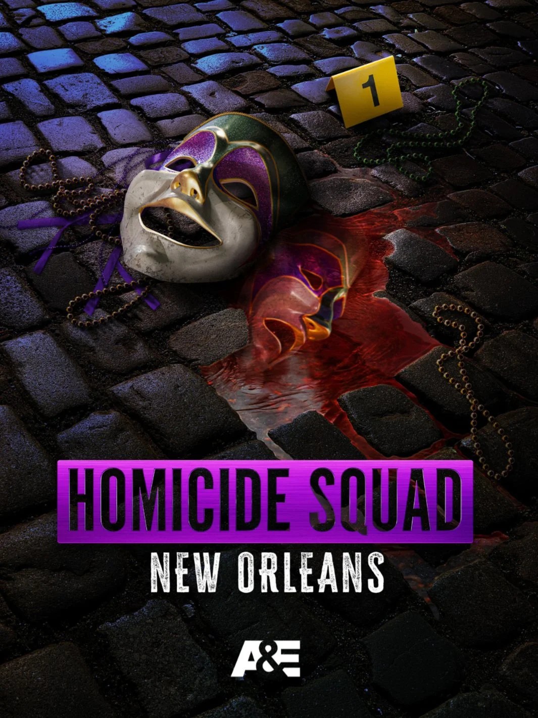 Homicide Squad New Orleans promotional poster for A&E