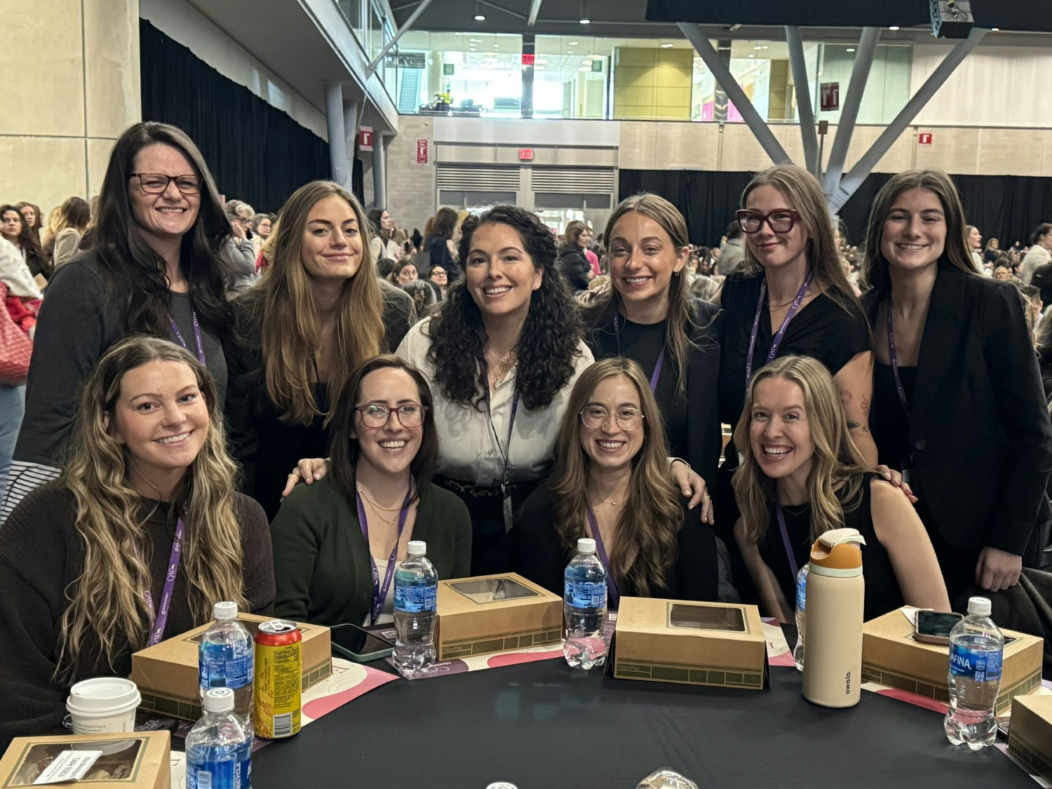 829 Studios cohort attending the 2025 Massachusetts Conference for Women