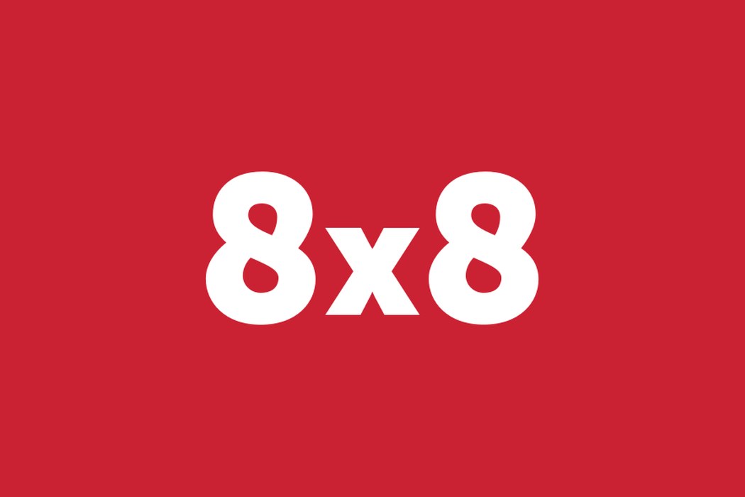 8x8