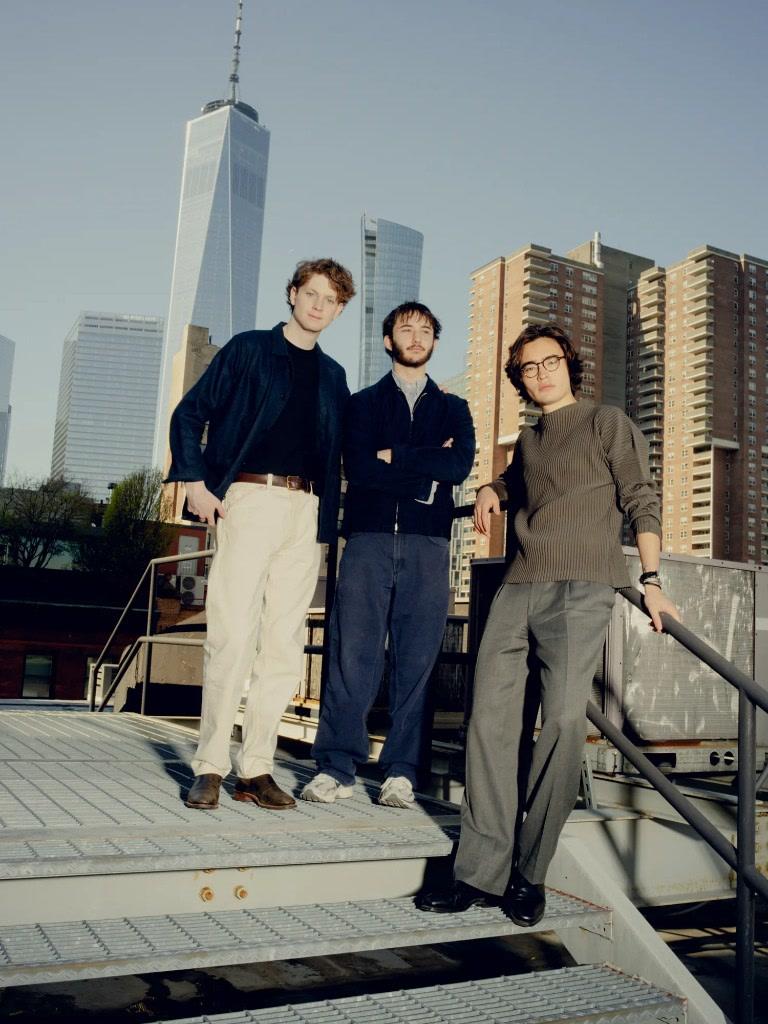 Aaru founders Cam Fink, John Kessler and Ned Koh in New York