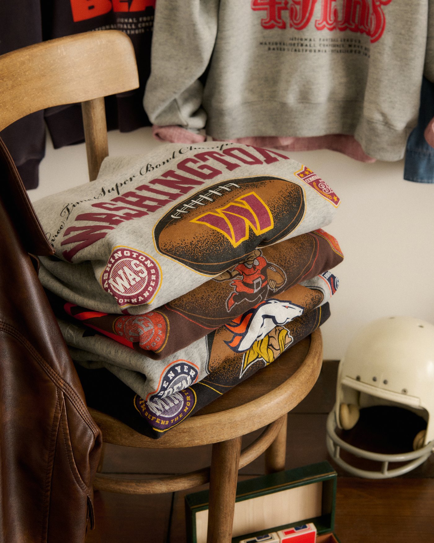 Abercrombie NFL collection product still life
