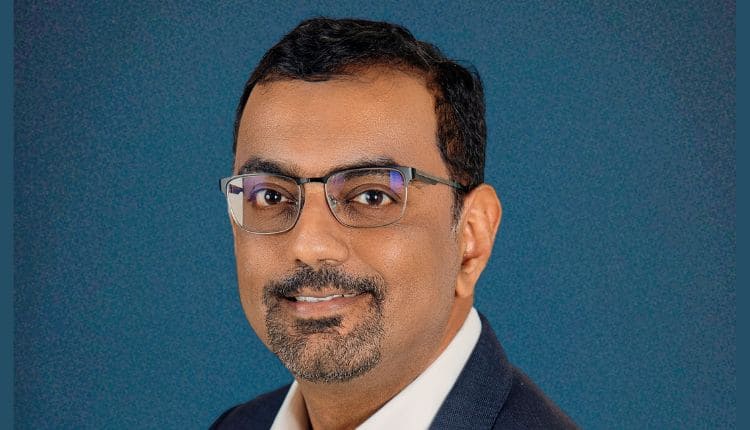 Abhishek Vanamali in a press portrait from his appointment at Encora