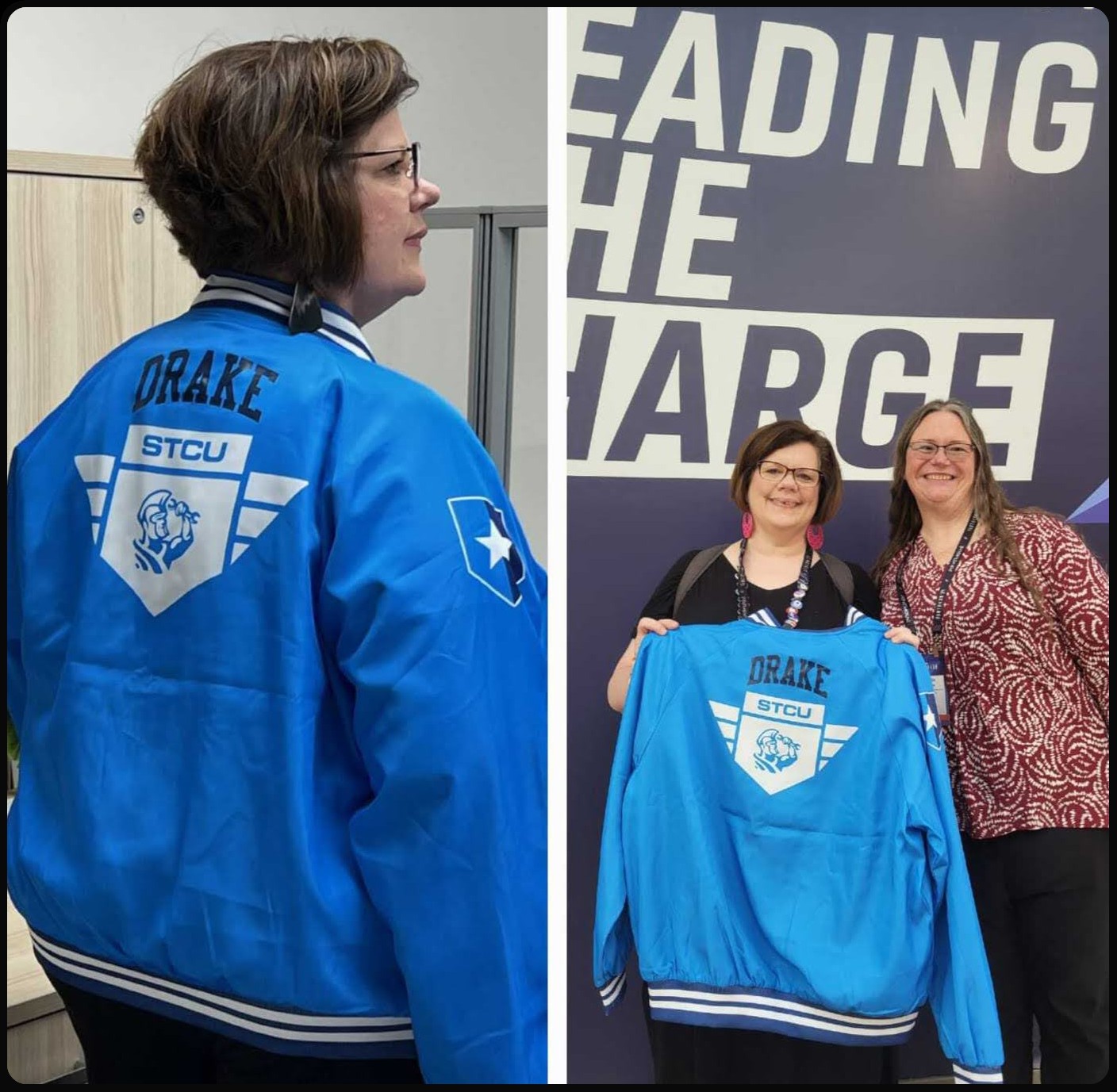 ServiceTitan learner wearing a varsity jacket awarded for certification