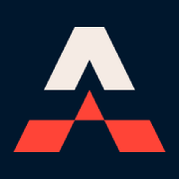 Addis Energy logo - a stylized A in cream and orange on navy
