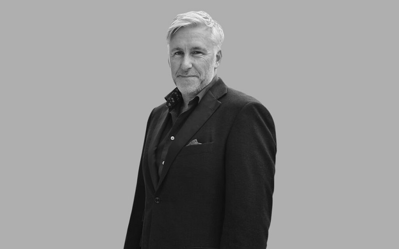 Adrian Ryan in a dark jacket, in the photograph accompanying his 2021 Festival of Road Safety speaker biography
