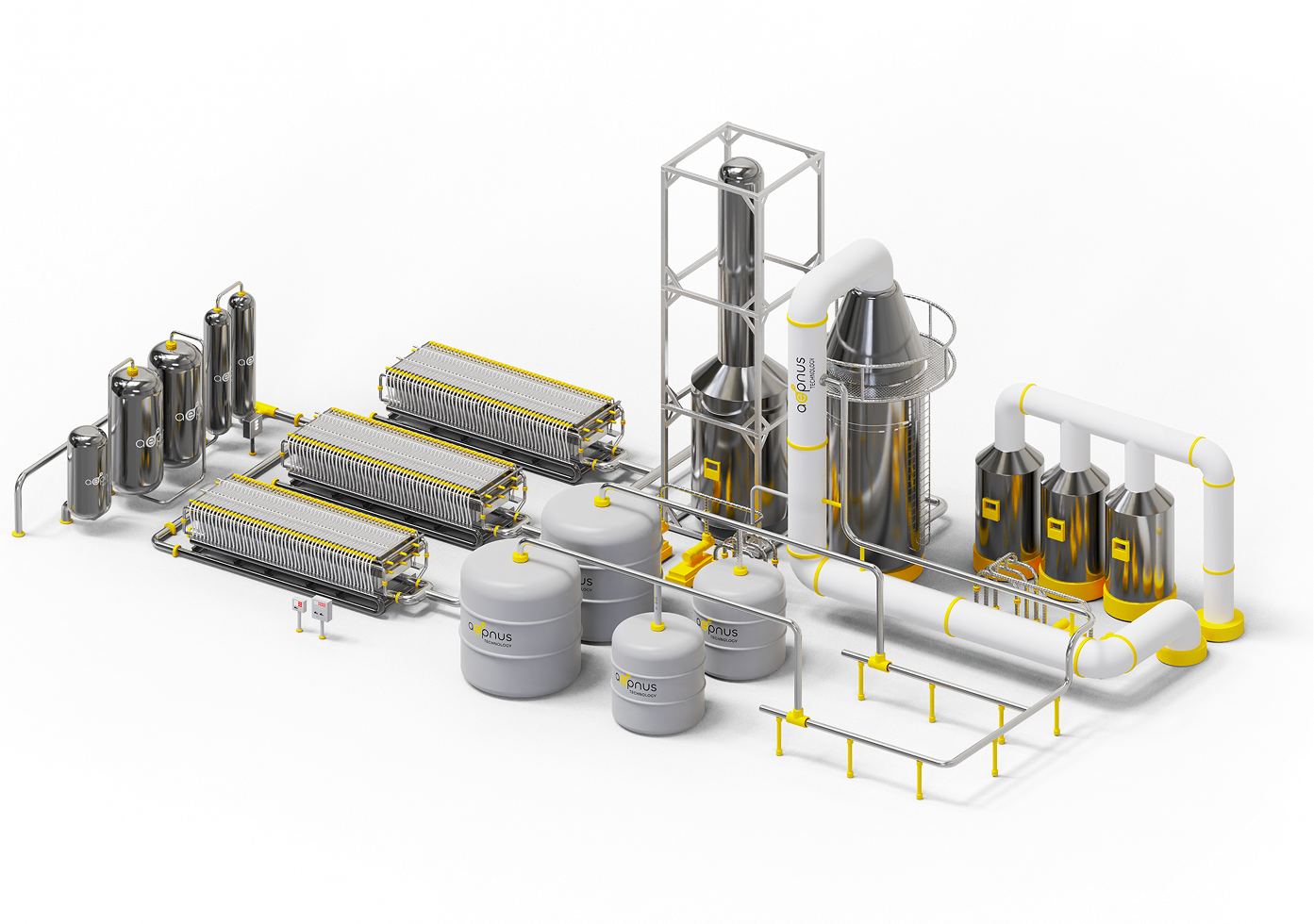 Aepnus Technology salt-splitting electrolyzer system
