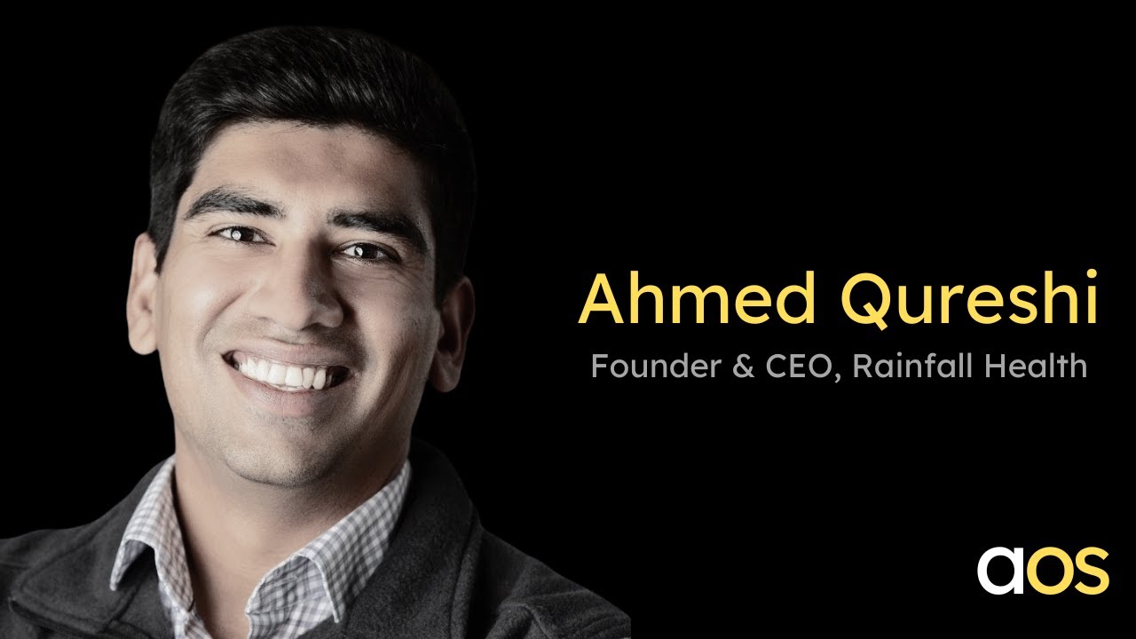 Promotional artwork for Ahmed Qureshi's interview with AJ Fortier