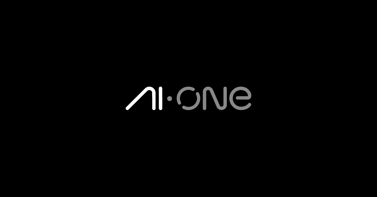 AI One company logo - the AI·One wordmark