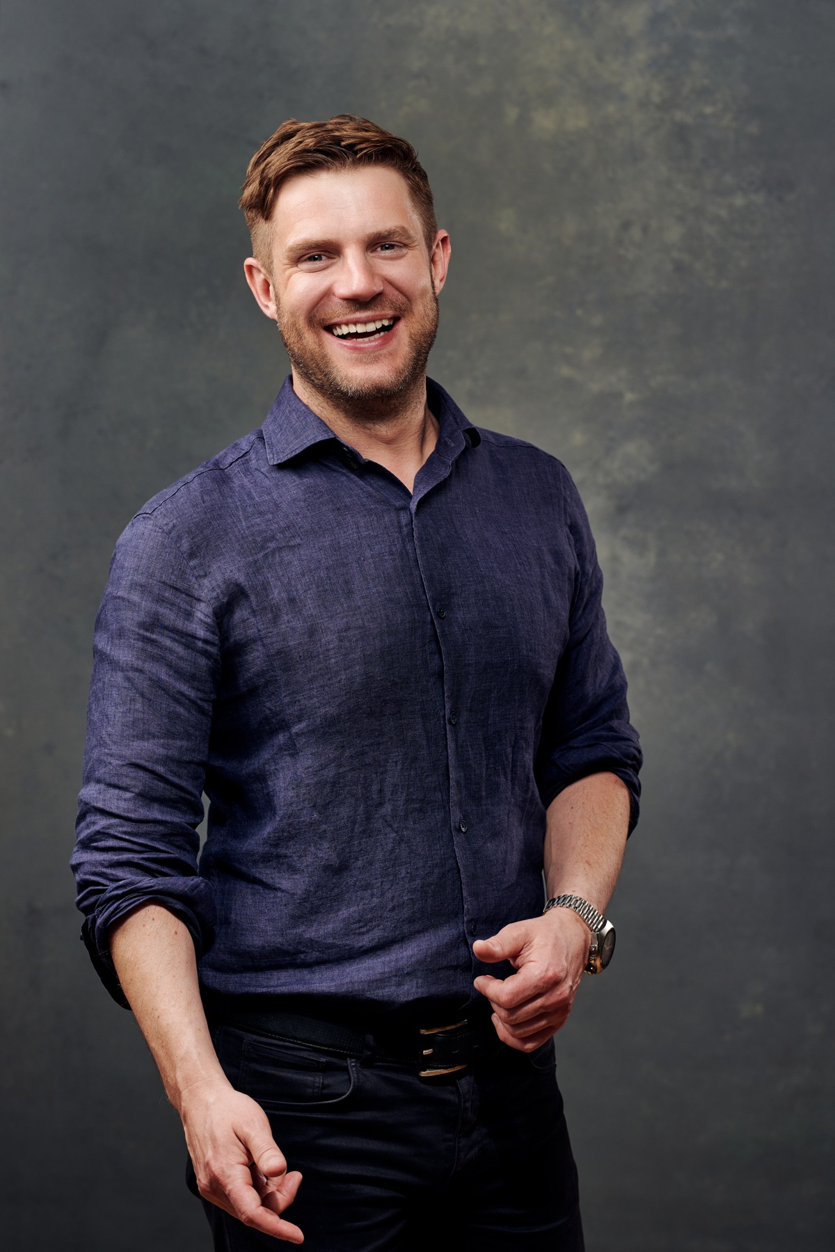Official press portrait of AirHelp CEO Tomasz Pawliszyn