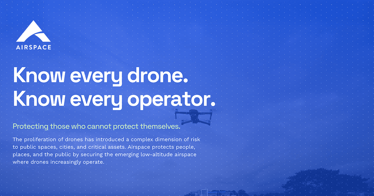Airspace Defense - Know every drone, know every operator