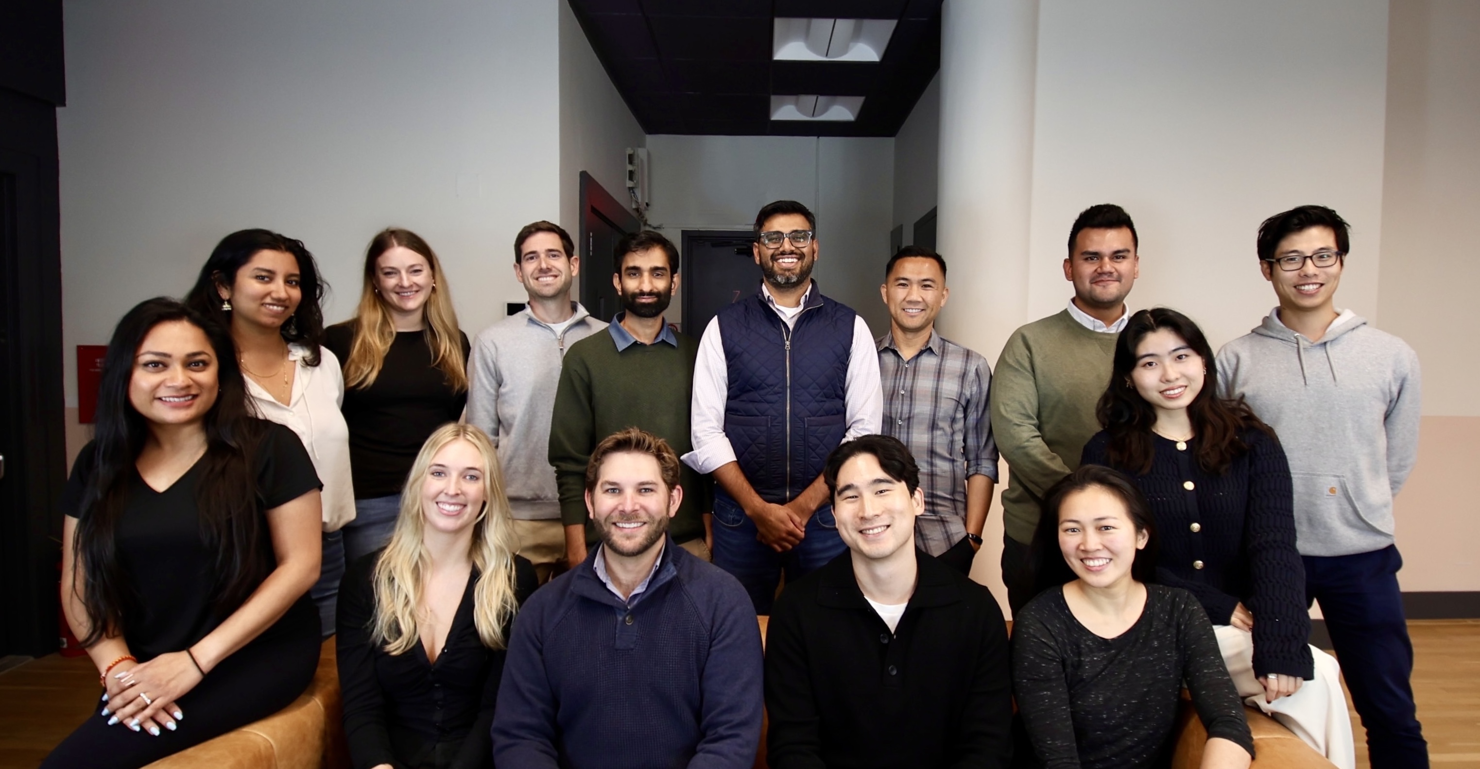 Nirvana colleagues together in an office, in the photograph accompanying the company’s September 2024 announcement