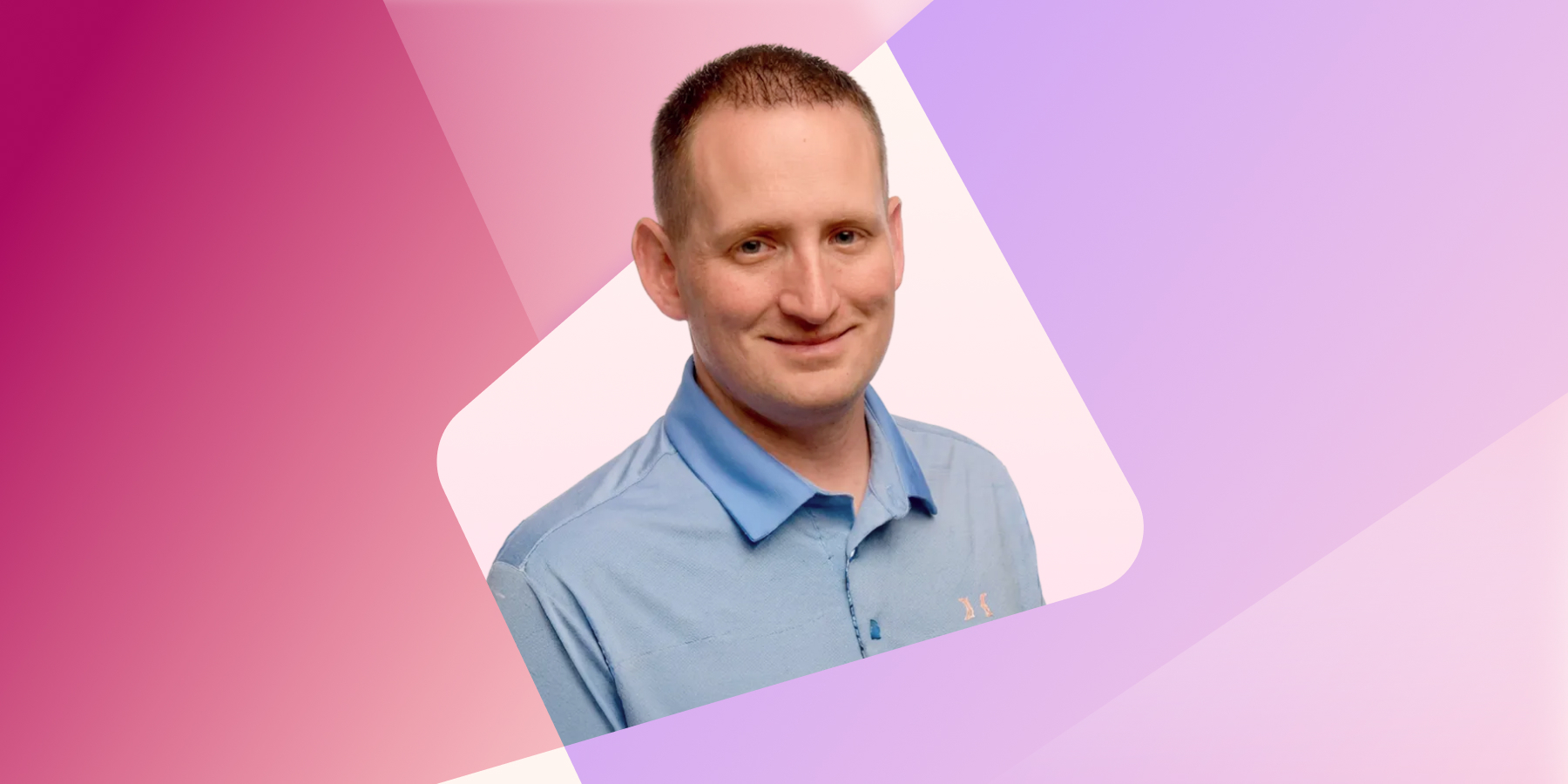 Chemistry professor Aaron Goodpaster in Aktiv’s customer portrait