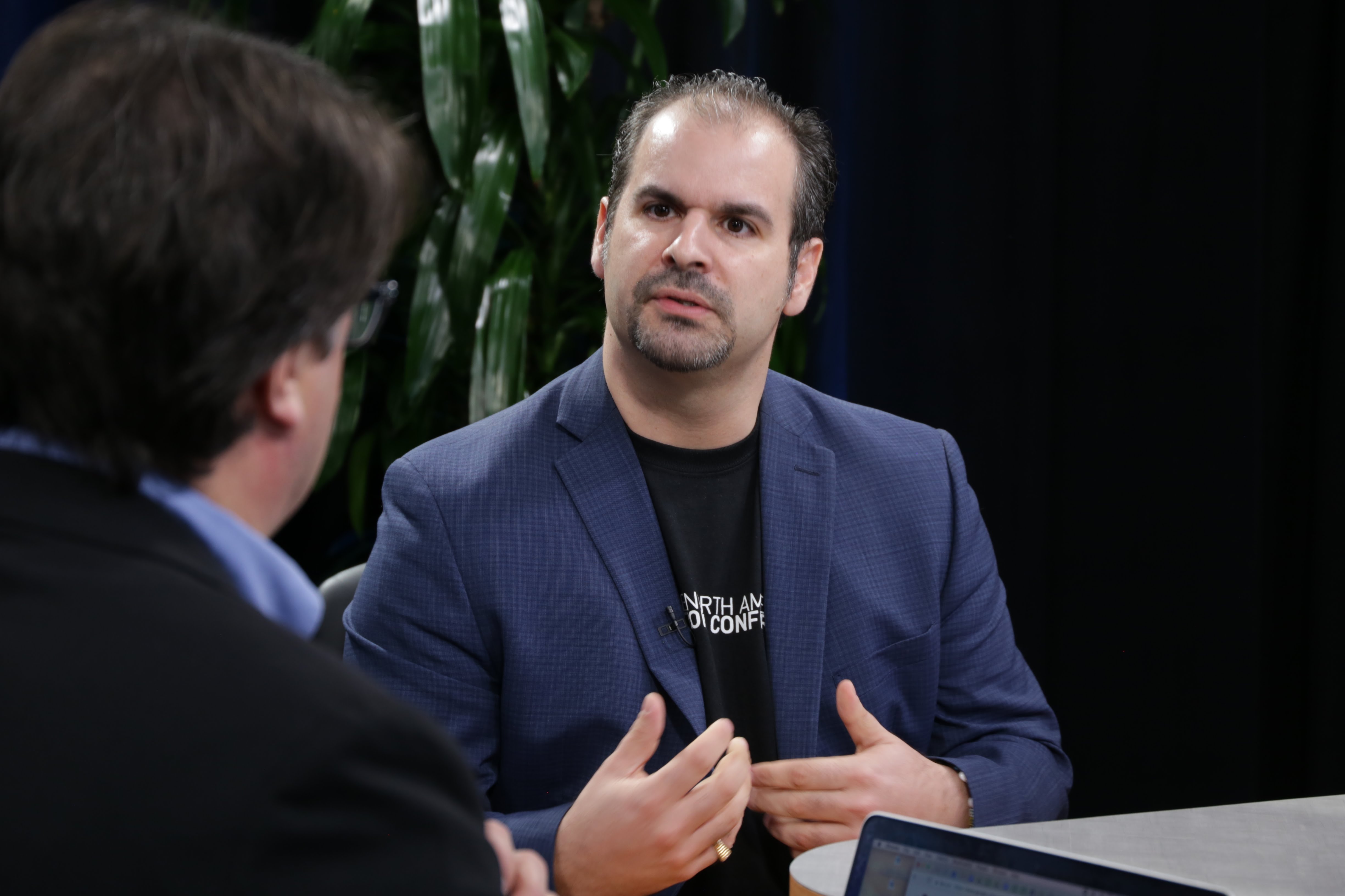 Al Burgio in conversation with John Furrier during a theCUBE interview