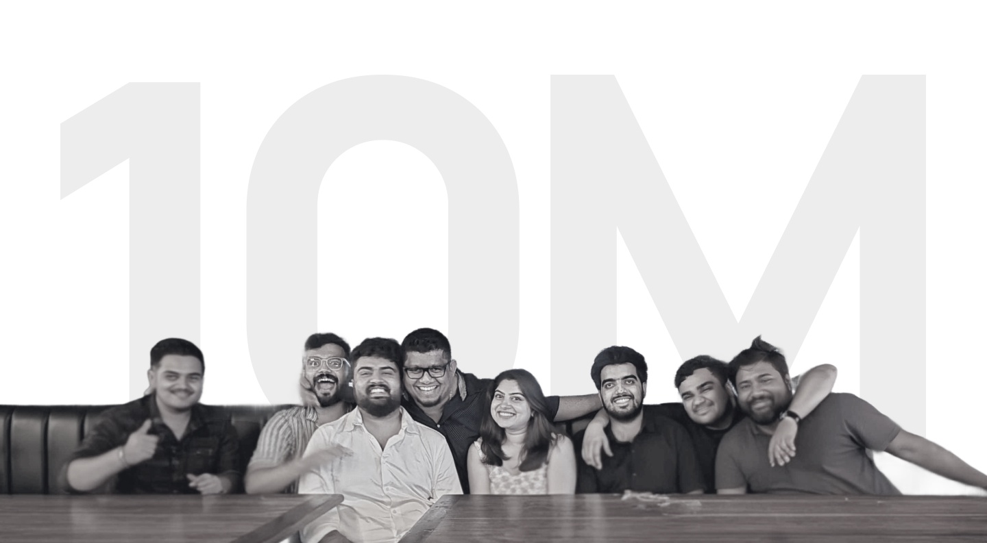 Outbox Labs team members seated together in a group photograph