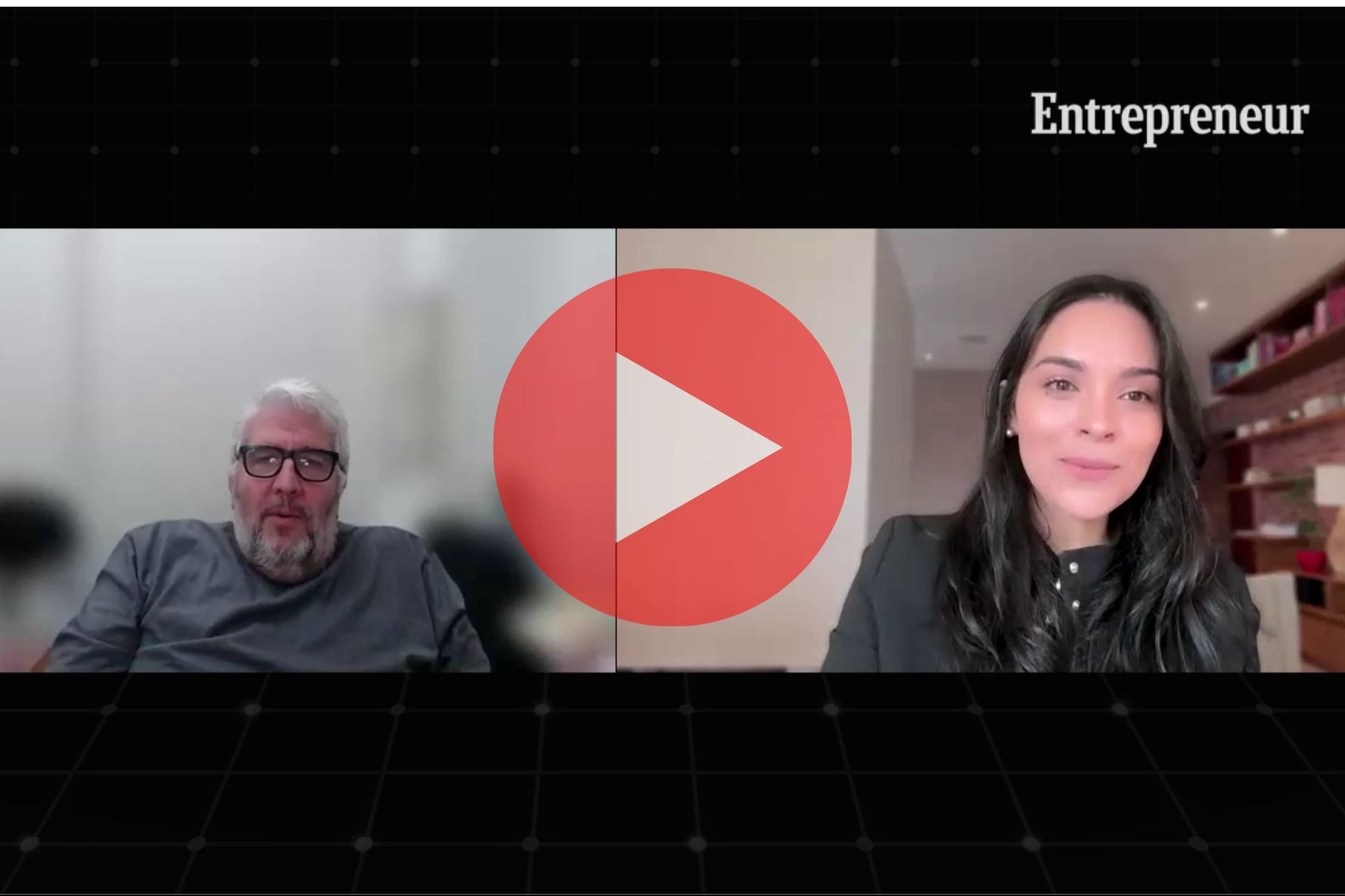 Alejandro Planas speaking during a video interview about Escala 24x7