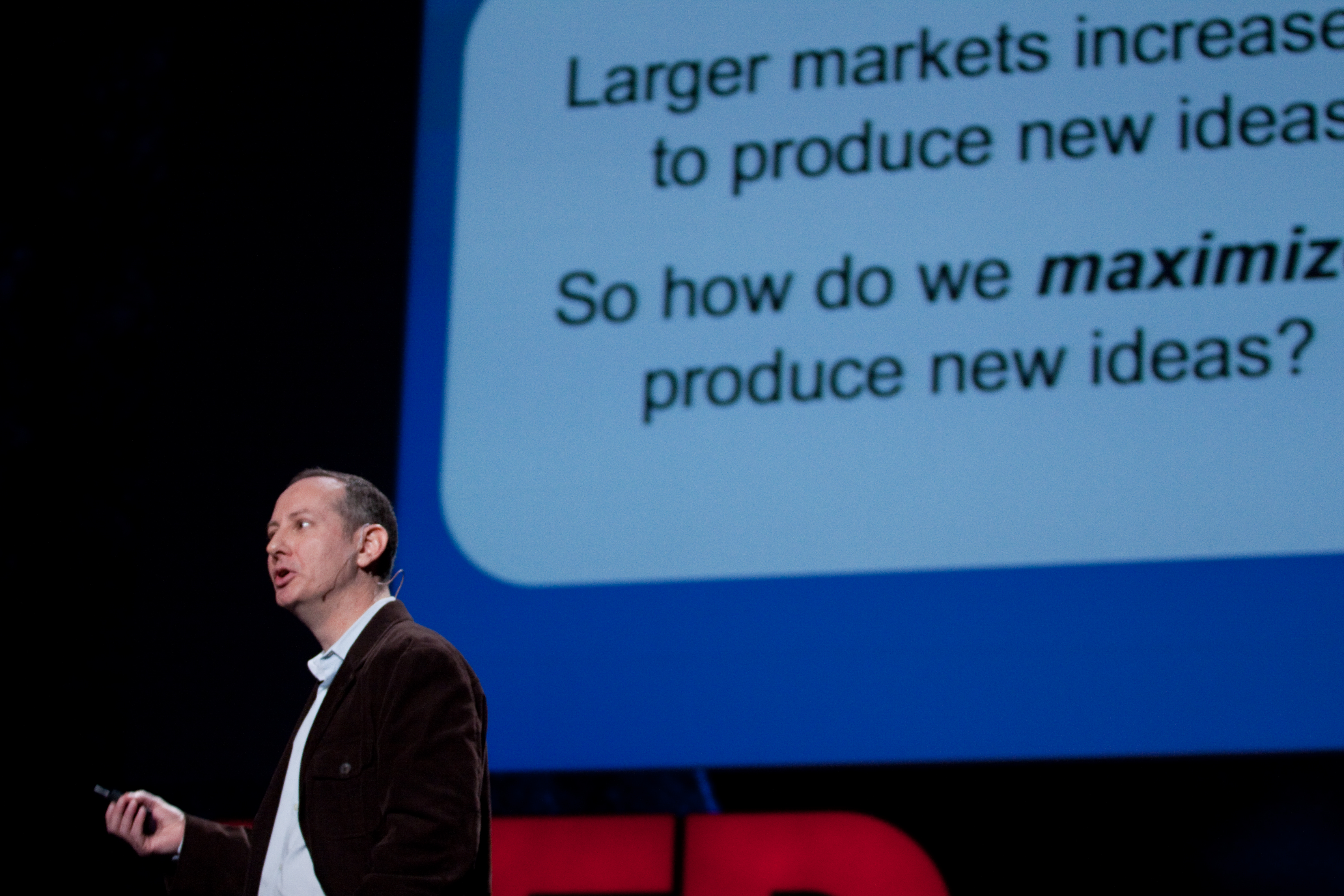 Alex Tabarrok speaking at TED in 2009