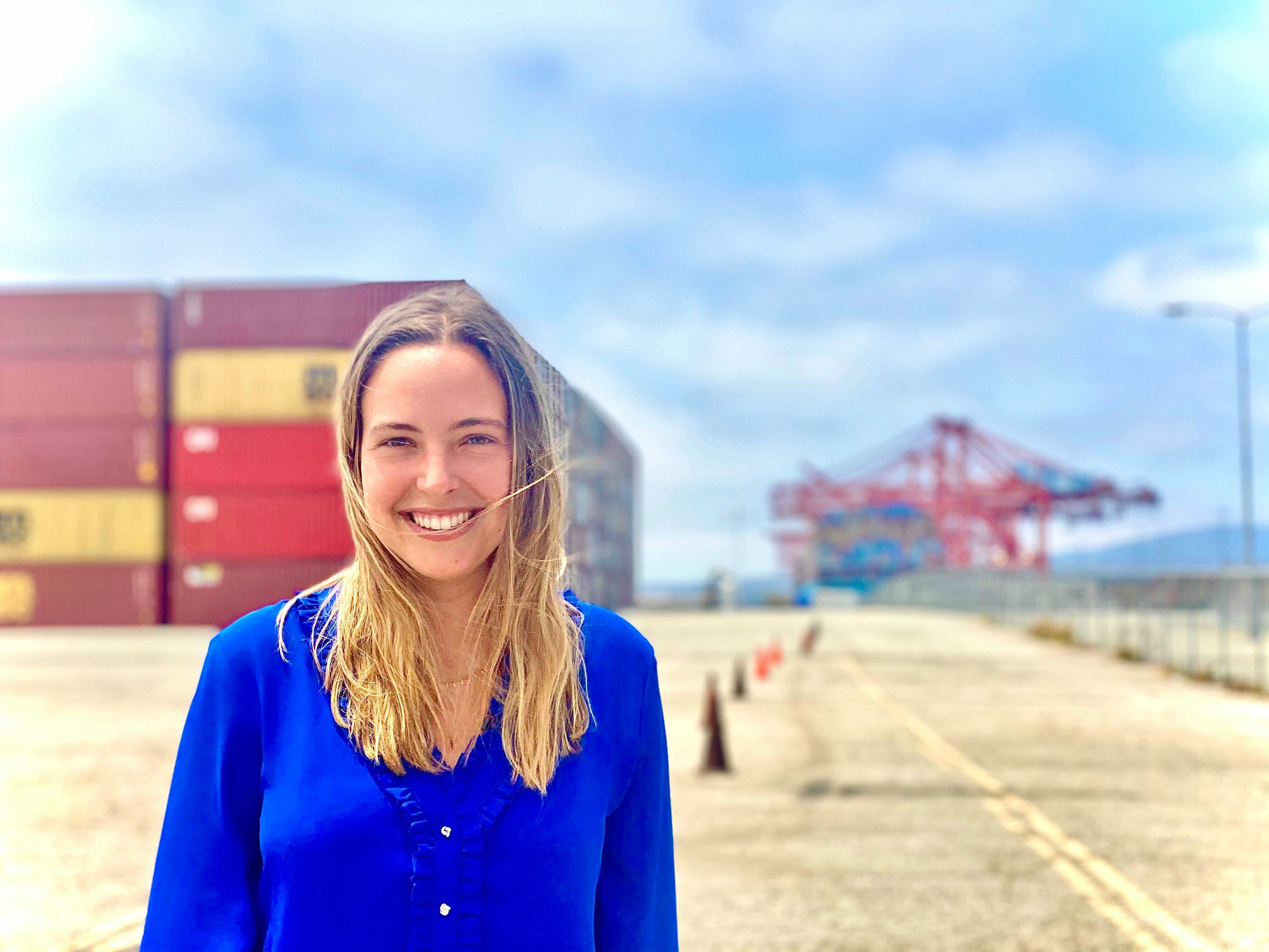 Alexandra Griffon, co-founder and CEO of BlueCargo