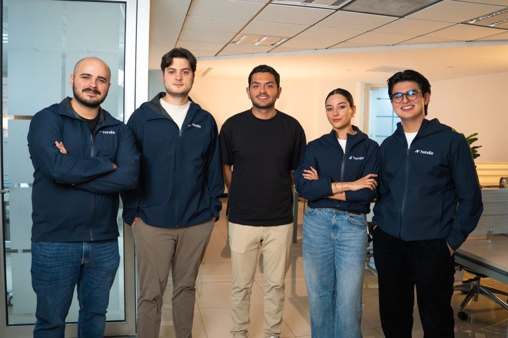 The Handle team, including Alfonso de los Ríos, pictured together