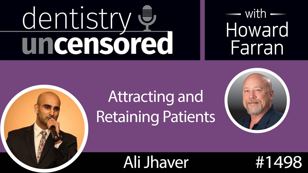 Promotional artwork for Ali Jhaver’s 2020 interview with Howard Farran, showing both speakers