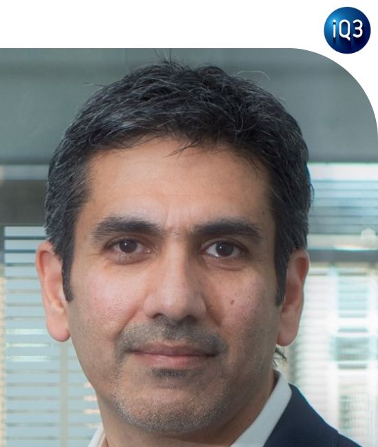 Ali Merchant, founder and CEO of iQ3Connect