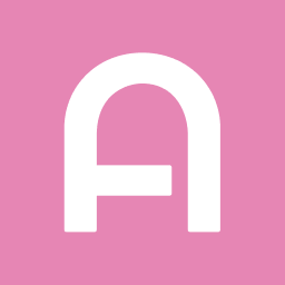 Alice (formerly ActiveFence) logo - white A mark on pink
