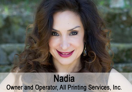 Nadia, identified by the company as its owner and operator