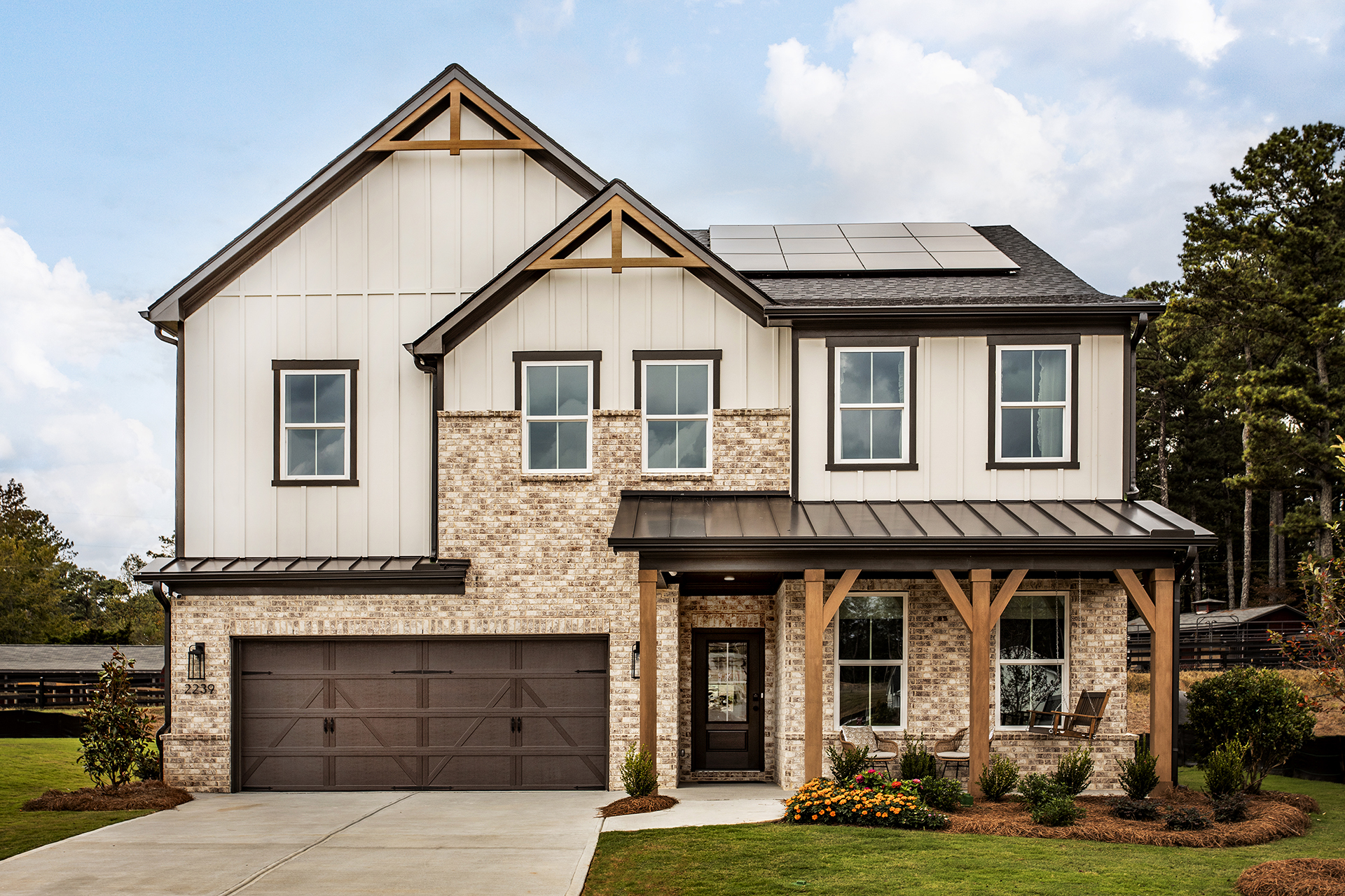 Beazer Homes residential exterior pictured with Merrill’s February 2026 interview