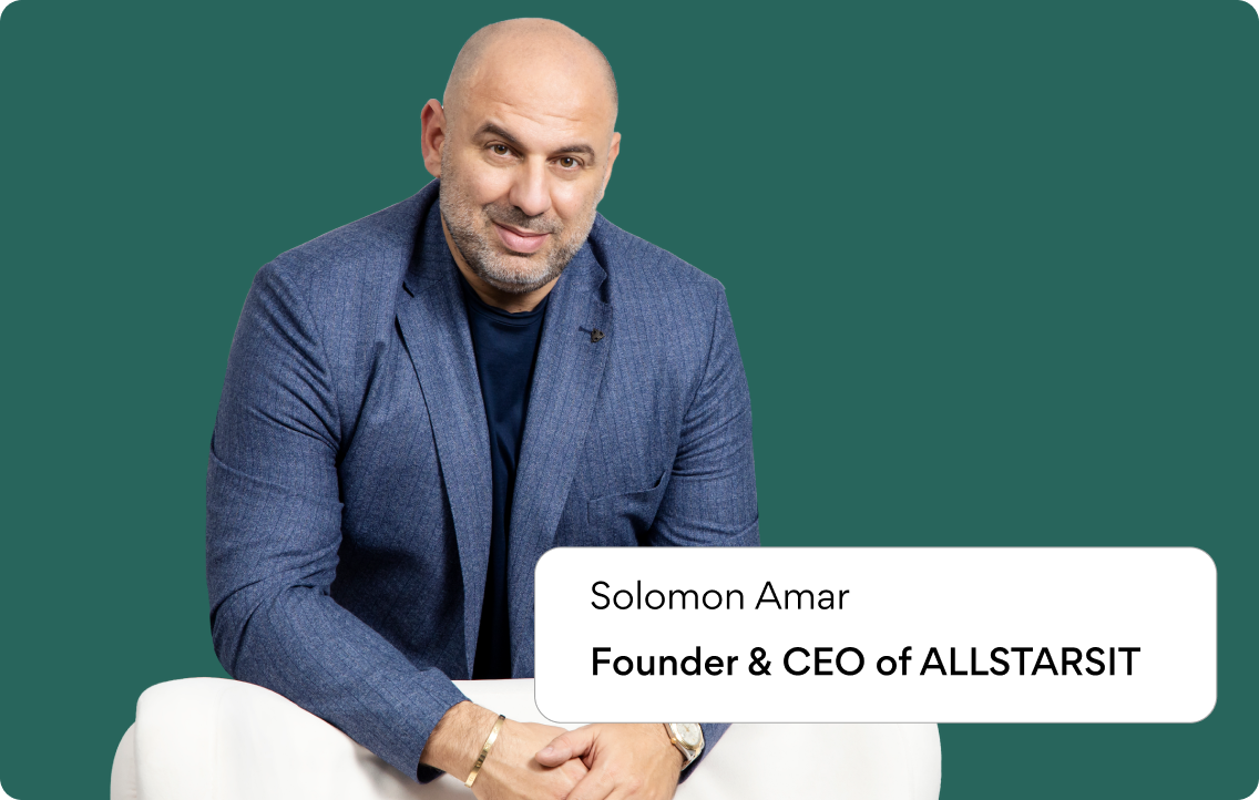 ALLSTARSIT founder and CEO Solomon Amar