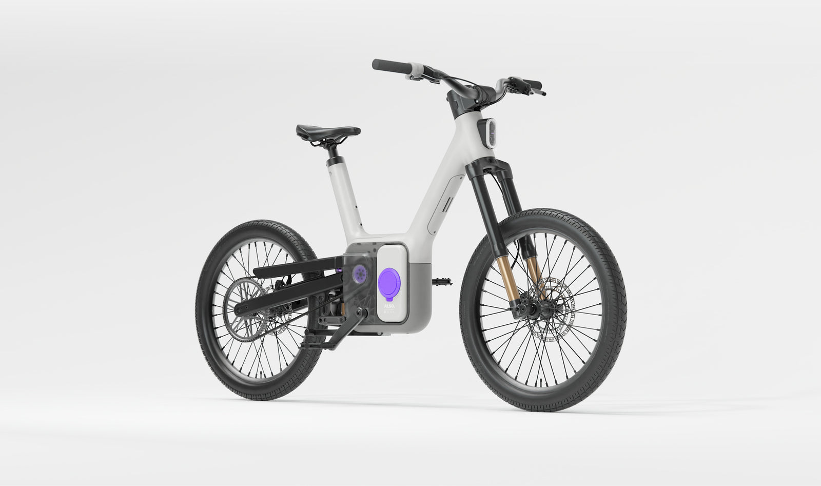 The ALSO TM-B electric bicycle shown in profile