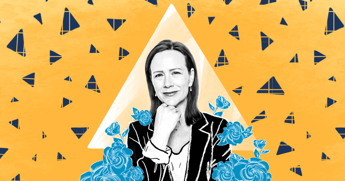 Illustrated portrait of Amélie co-founder Robin Ashmore