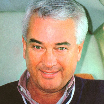 Founder Bill Fleeman in an archival Car-Mart photograph