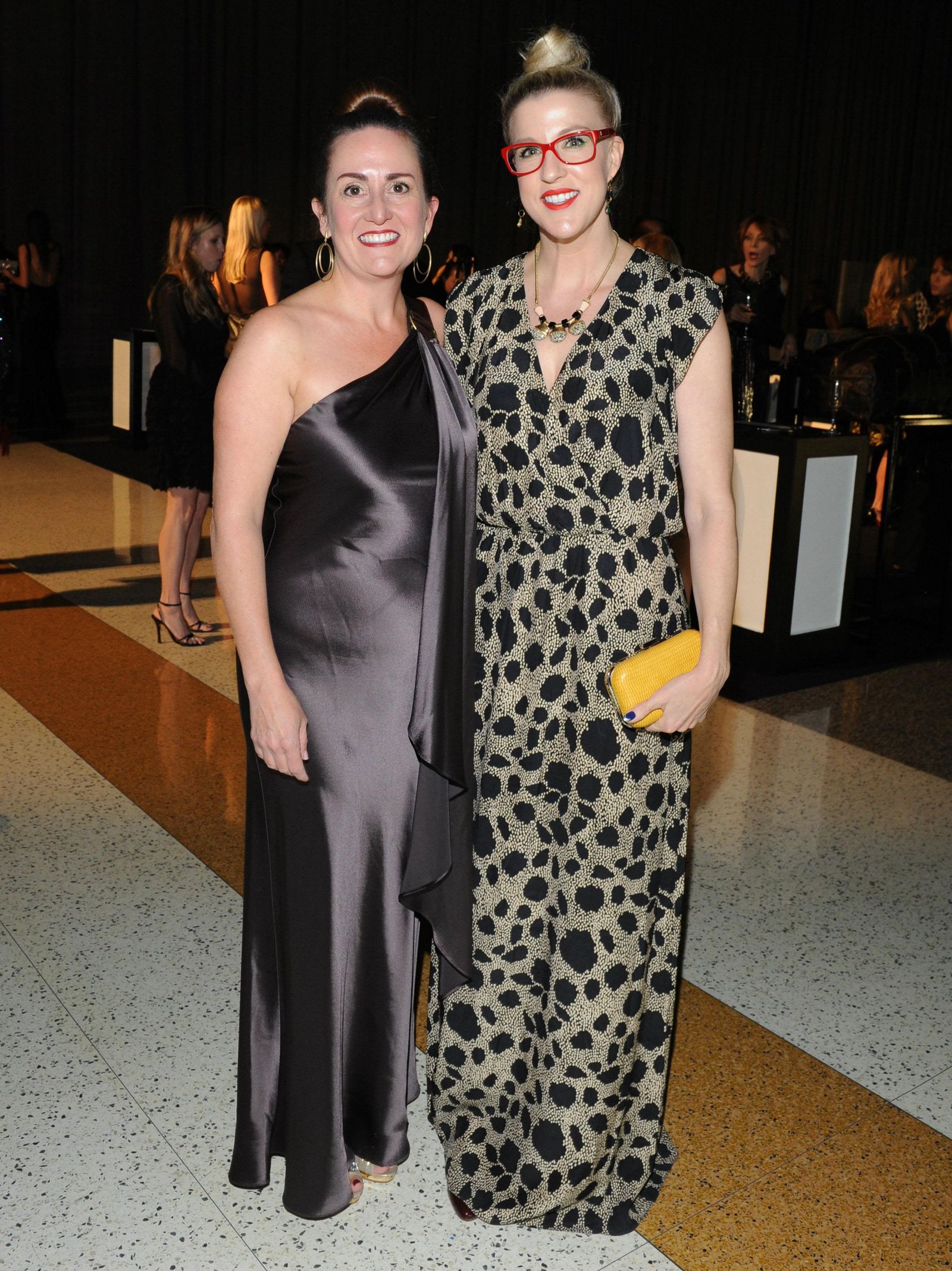 Amy Power, left, with Renee Rouleau at the 2013 FGI Dallas Night of Stars gala