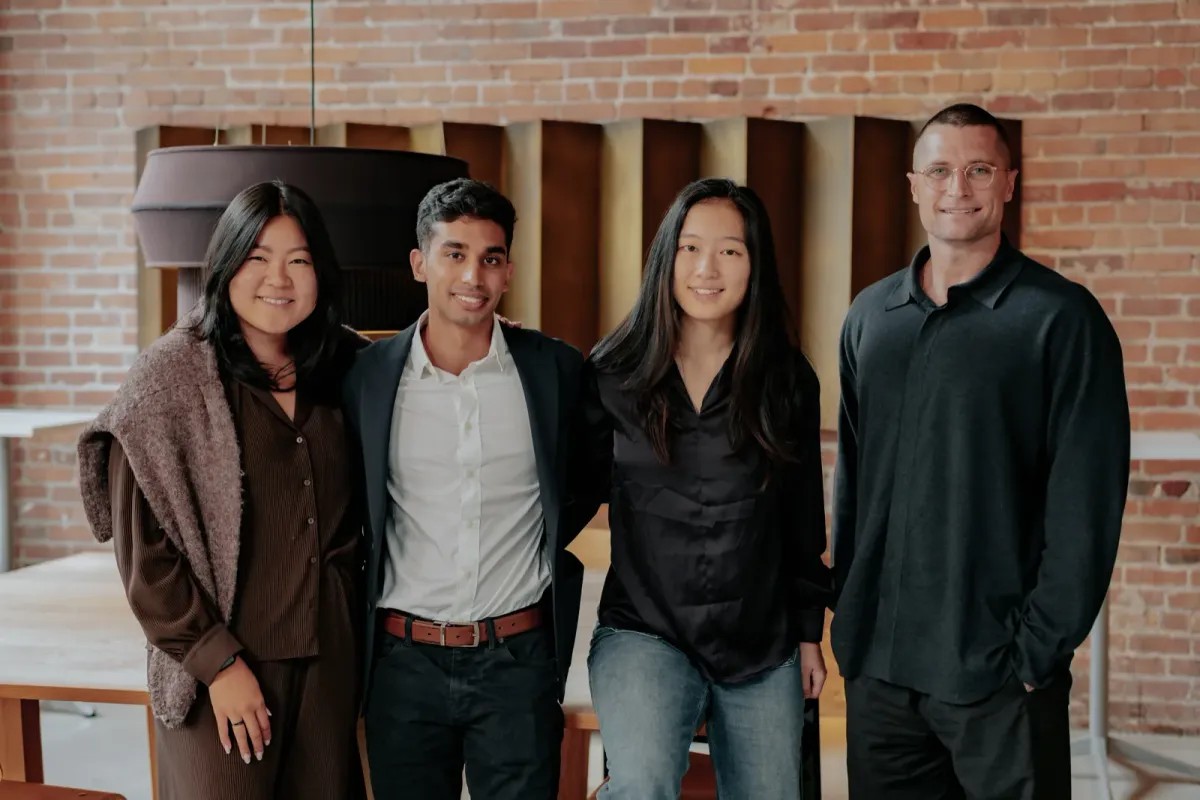 The Andera team together in a group photograph