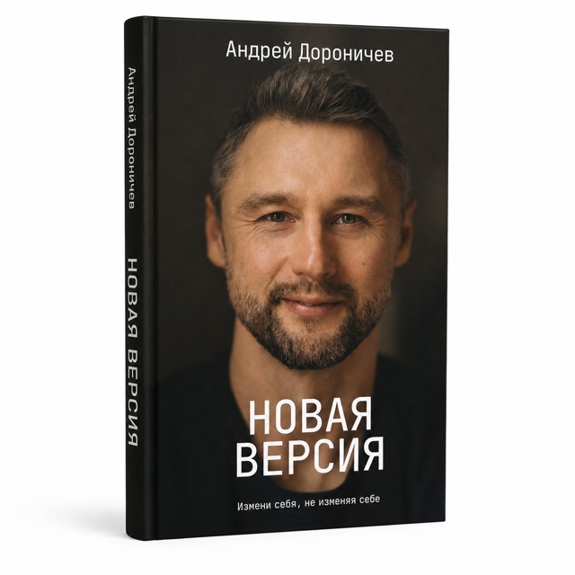 Russian cover of Andrey Doronichev’s book A New Version