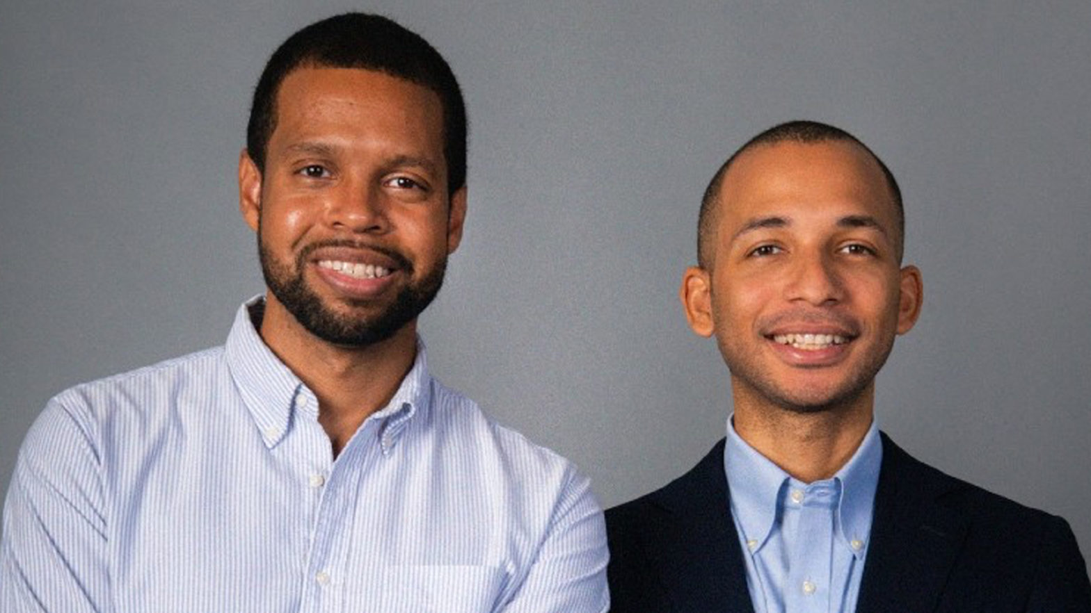 Chatdesk co-founders Andrew Olaleye, left, and Aneto Okonkwo, right