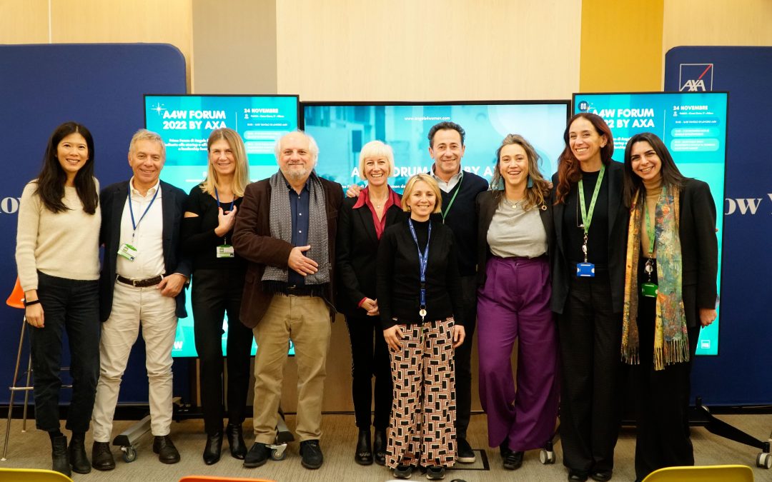 Participants gathered at the first Angels for Women Forum by AXA in Milan in November 2022