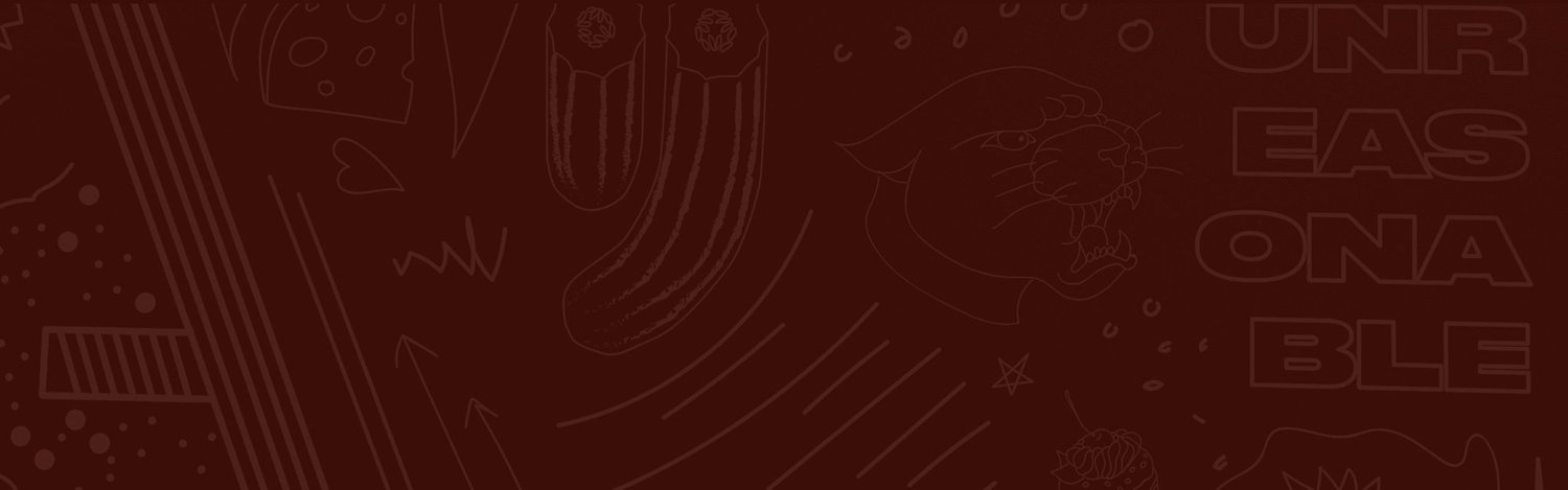 Anomaly graphic artwork with line drawings and typography