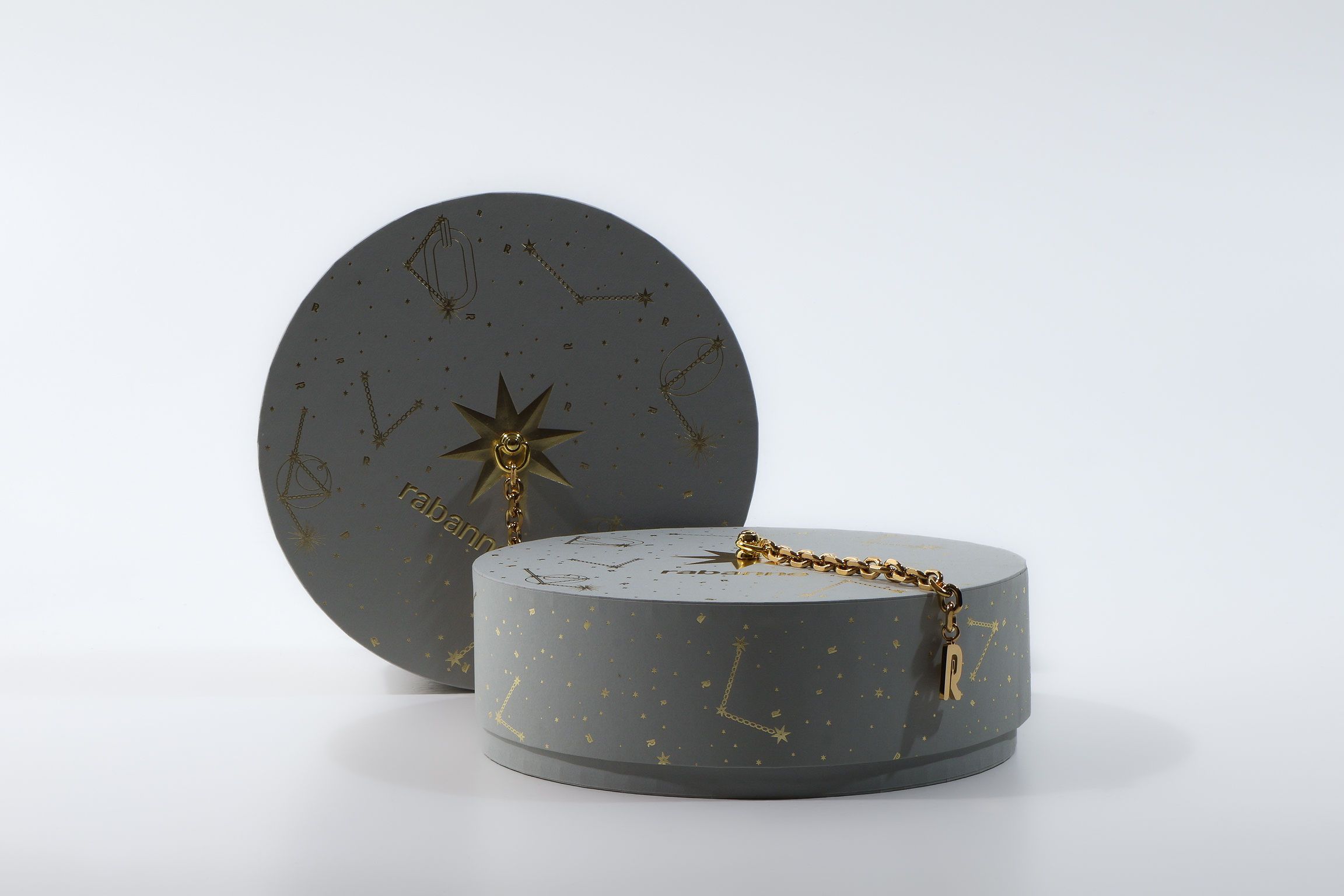 Rabanne holiday fragrance gifting design by Another Box Story