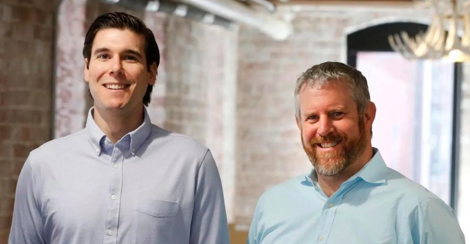 AnswersNow co-founders Jeff Beck and Adam Dreyfus seated together