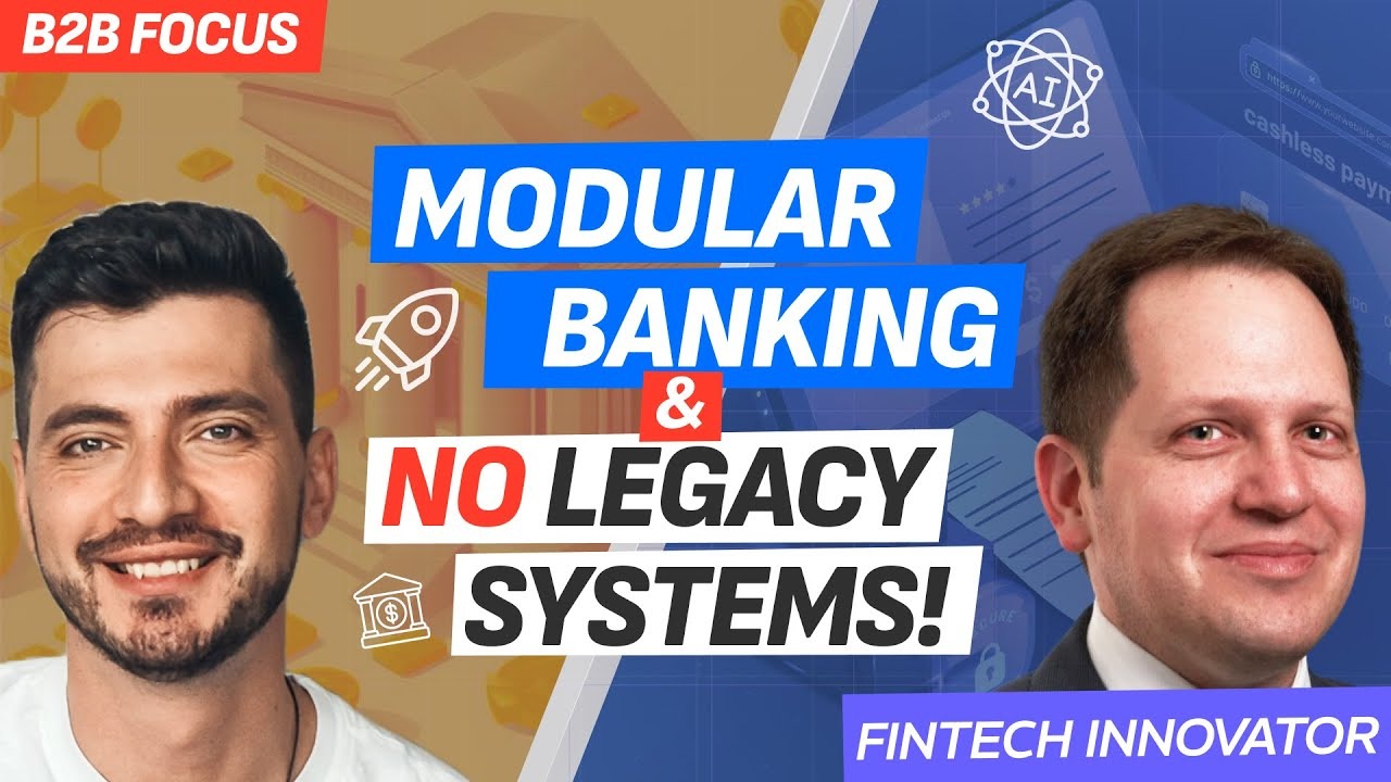 Arcady Lapiro appearing on The Curiosity Code podcast to discuss modular banking