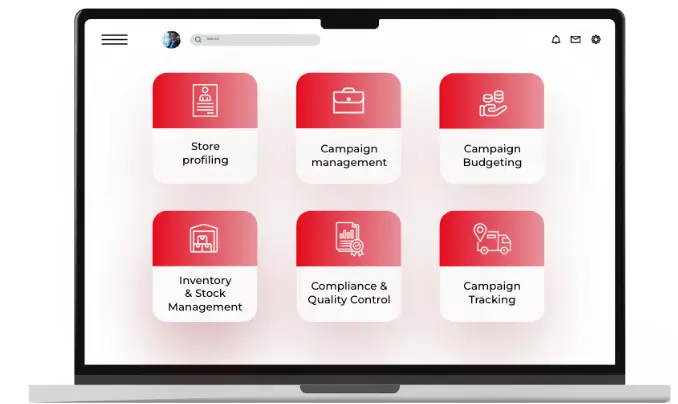 Archway Marketing Execution Platform displayed on a laptop