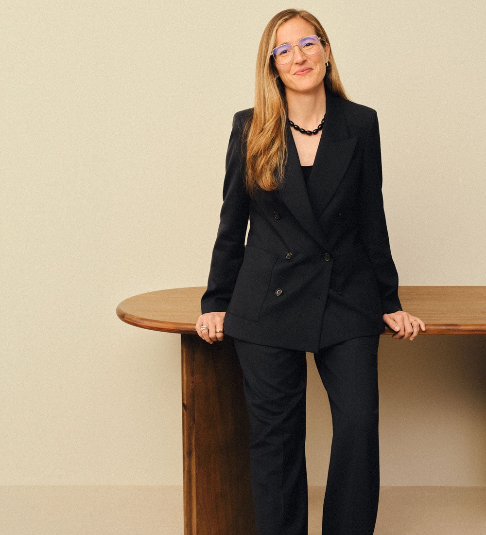 Argent co-founder and CEO Sali Christeson wearing a dark suit