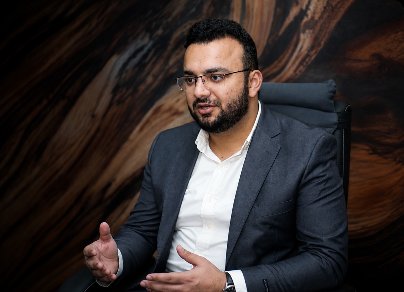 ArhamSoft CEO Muhammad Adil Irfan seated in conversation