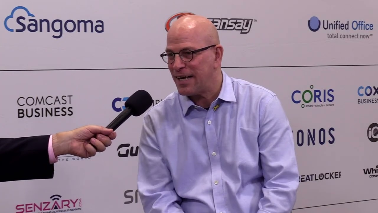 Ari Rabban speaking during a 2025 ITEXPO interview