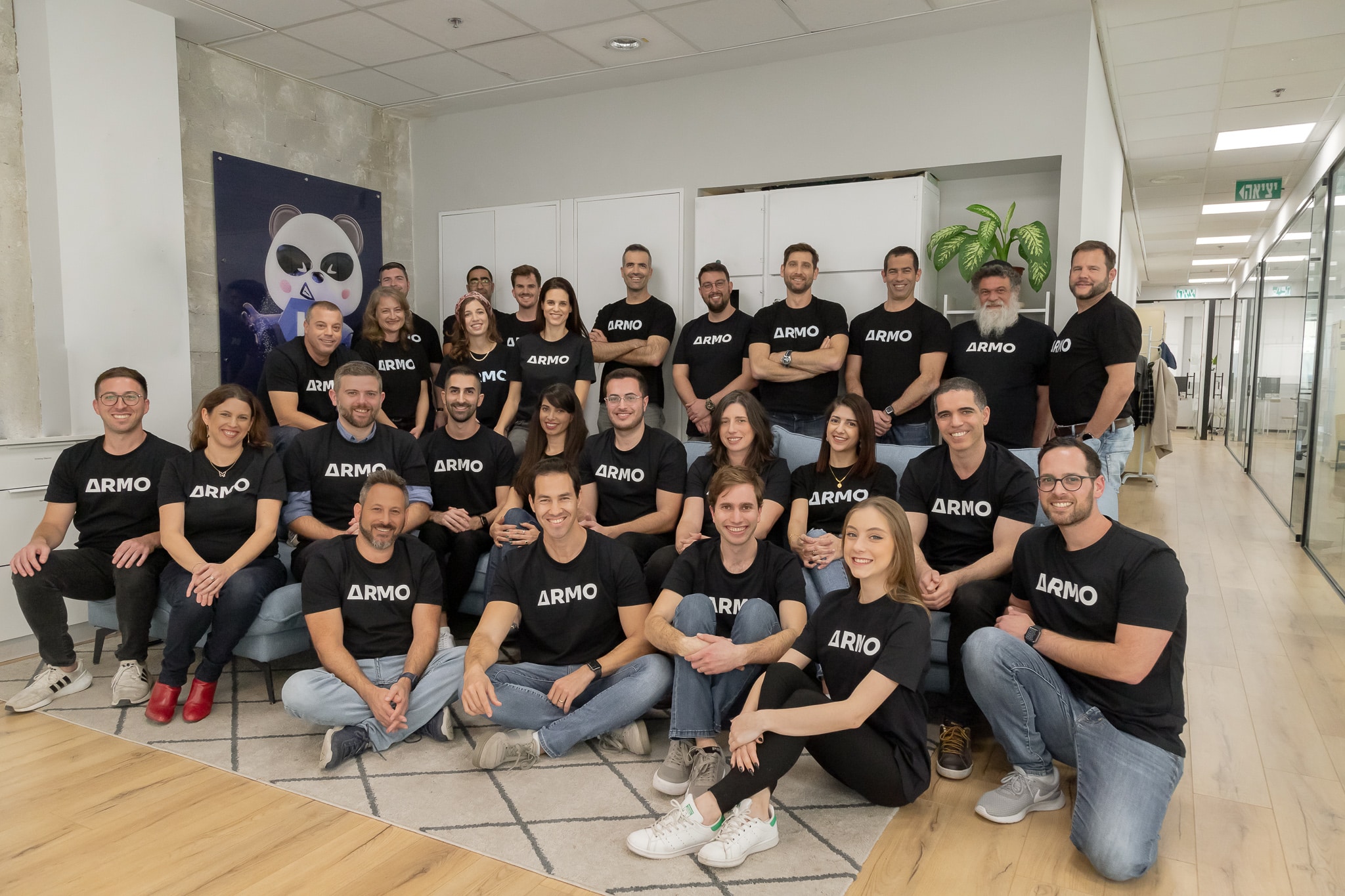 The ARMO team at their office