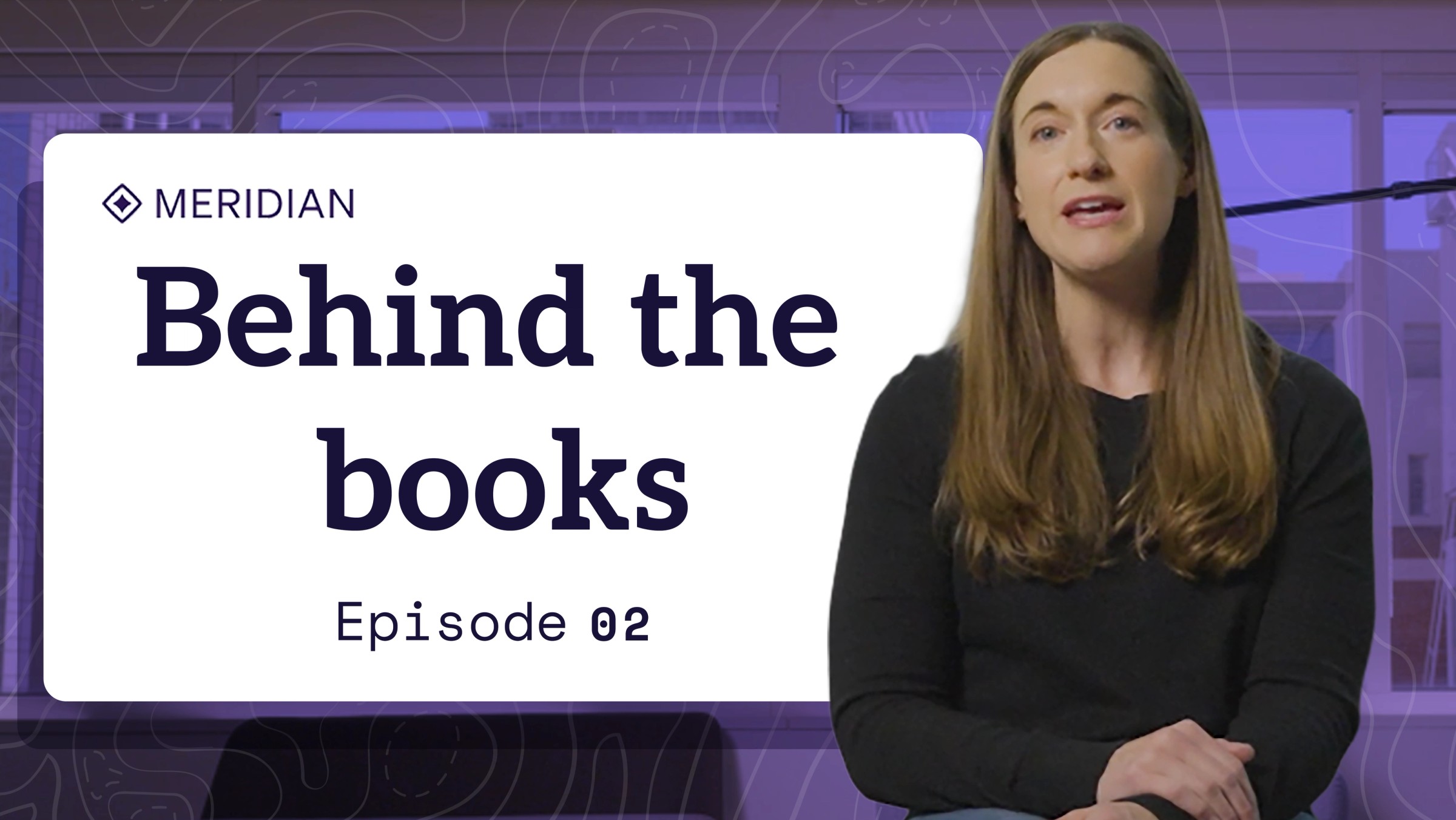 Ashley Schagrin speaking in Pilot's Behind the Books Episode 02