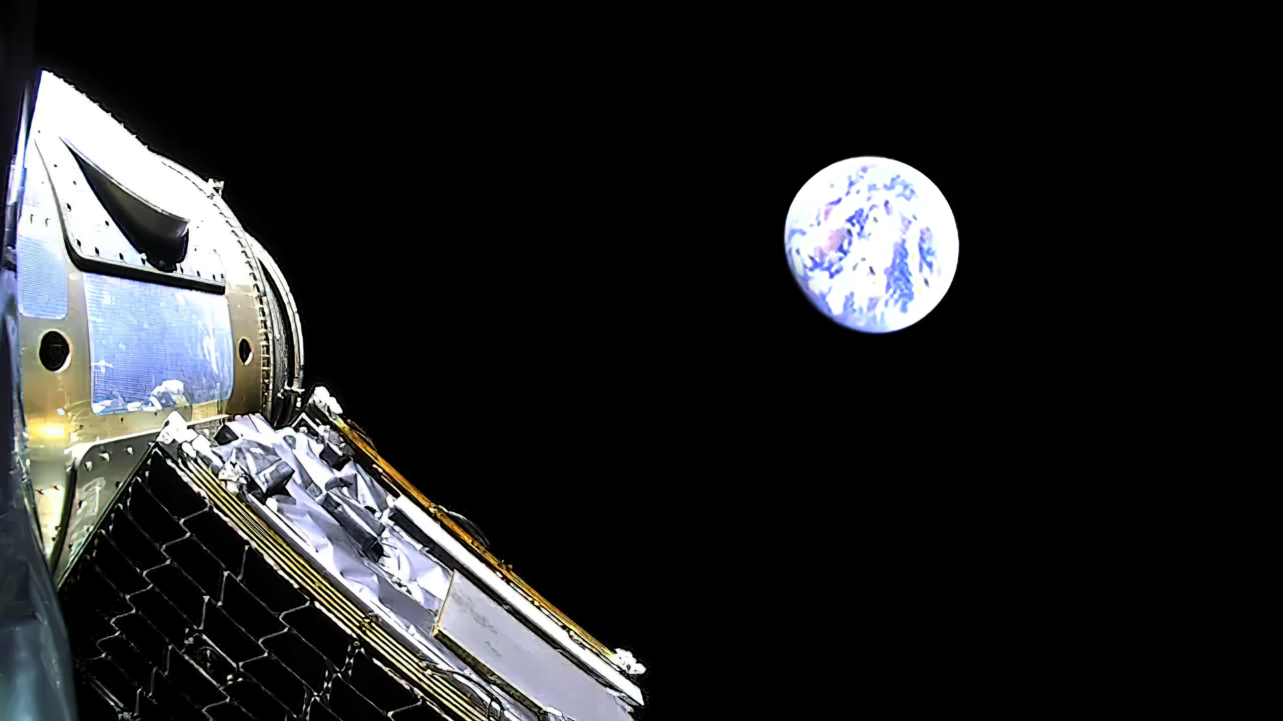 Astranis Alaska satellite in orbit above Earth